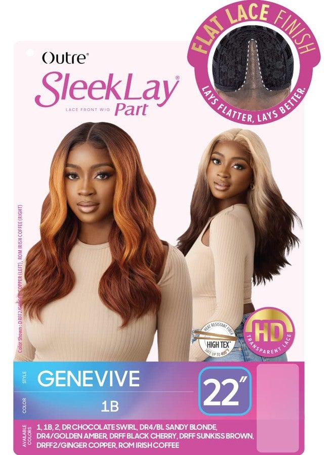 Outre SleekLay Part HD Lace Front Wig GENEVIVE (ROM Irish Coffee) - Image 2
